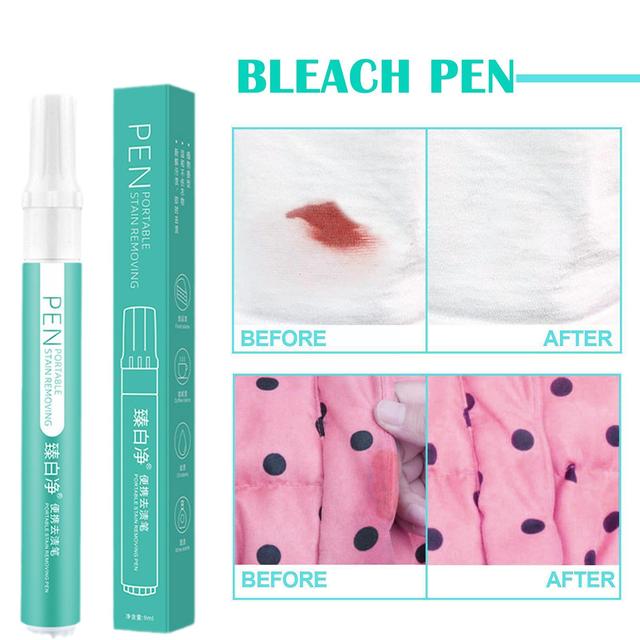 9ml Portable Bleach Pen For Clothing Quick Stain Removal Grease